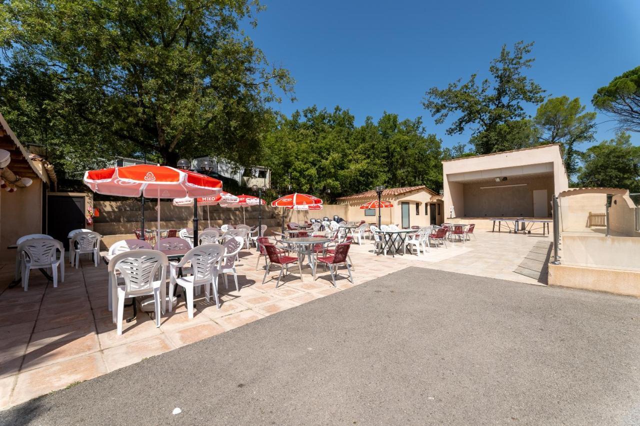 Hotel Camping Lou Cantaire Fayence Exterior foto